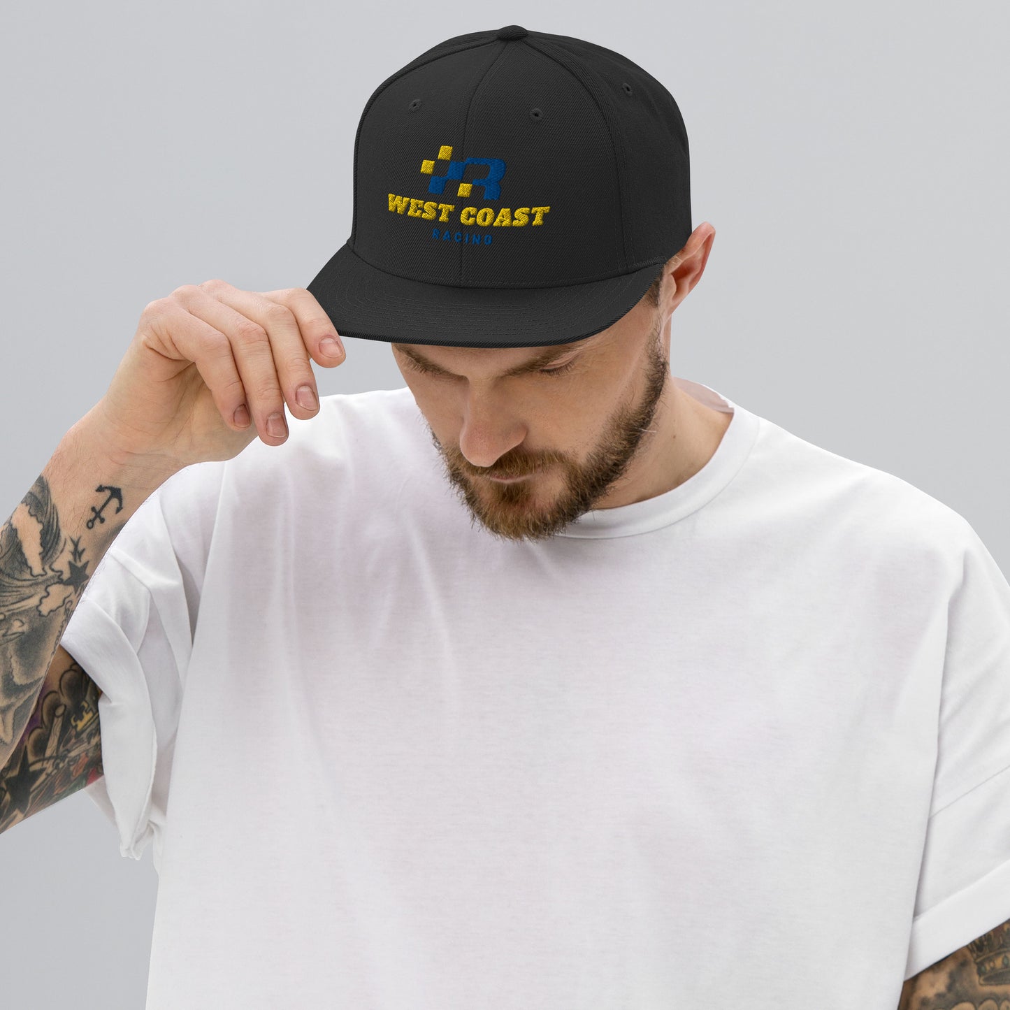 WCR Embroidered Snapback Hat