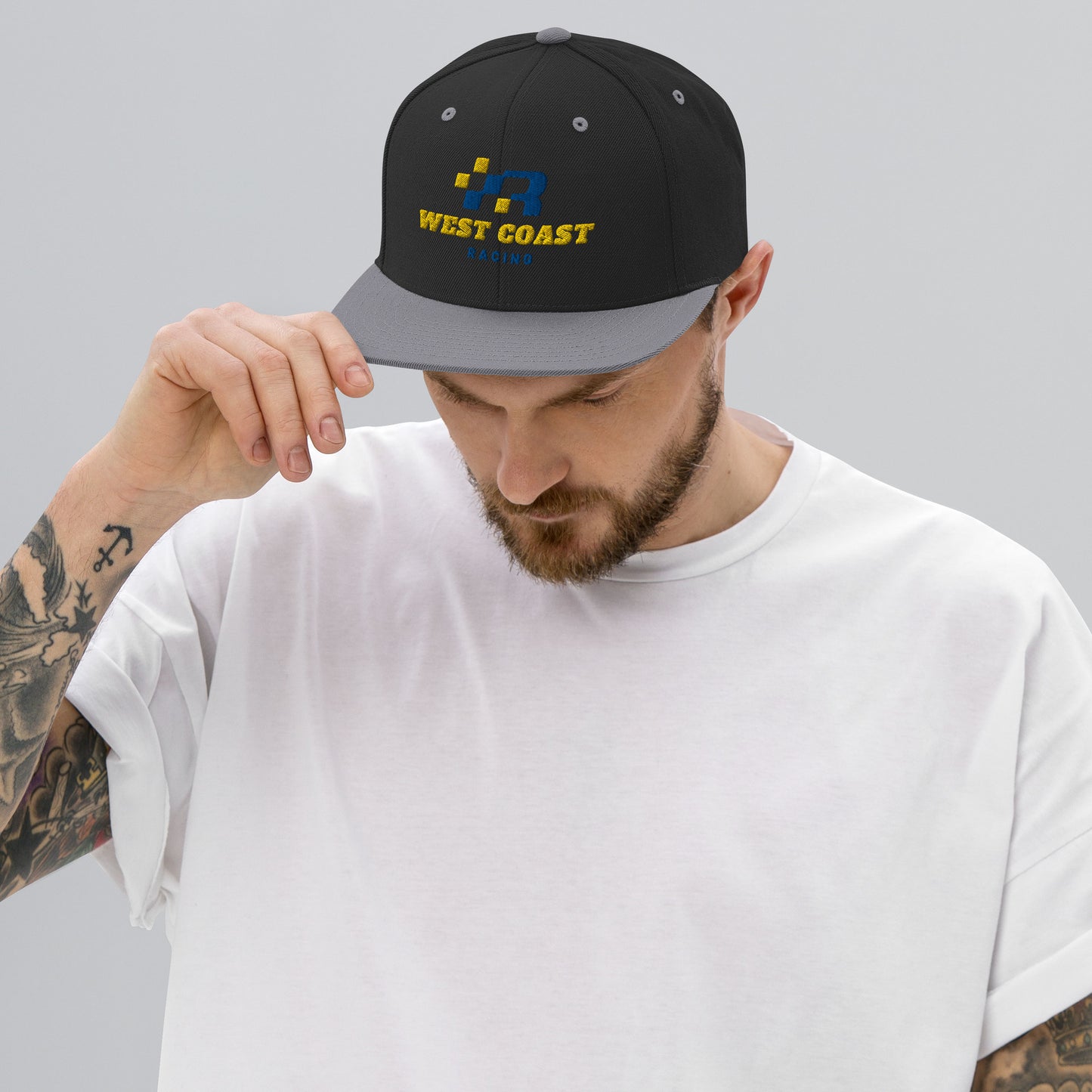 WCR Embroidered Snapback Hat