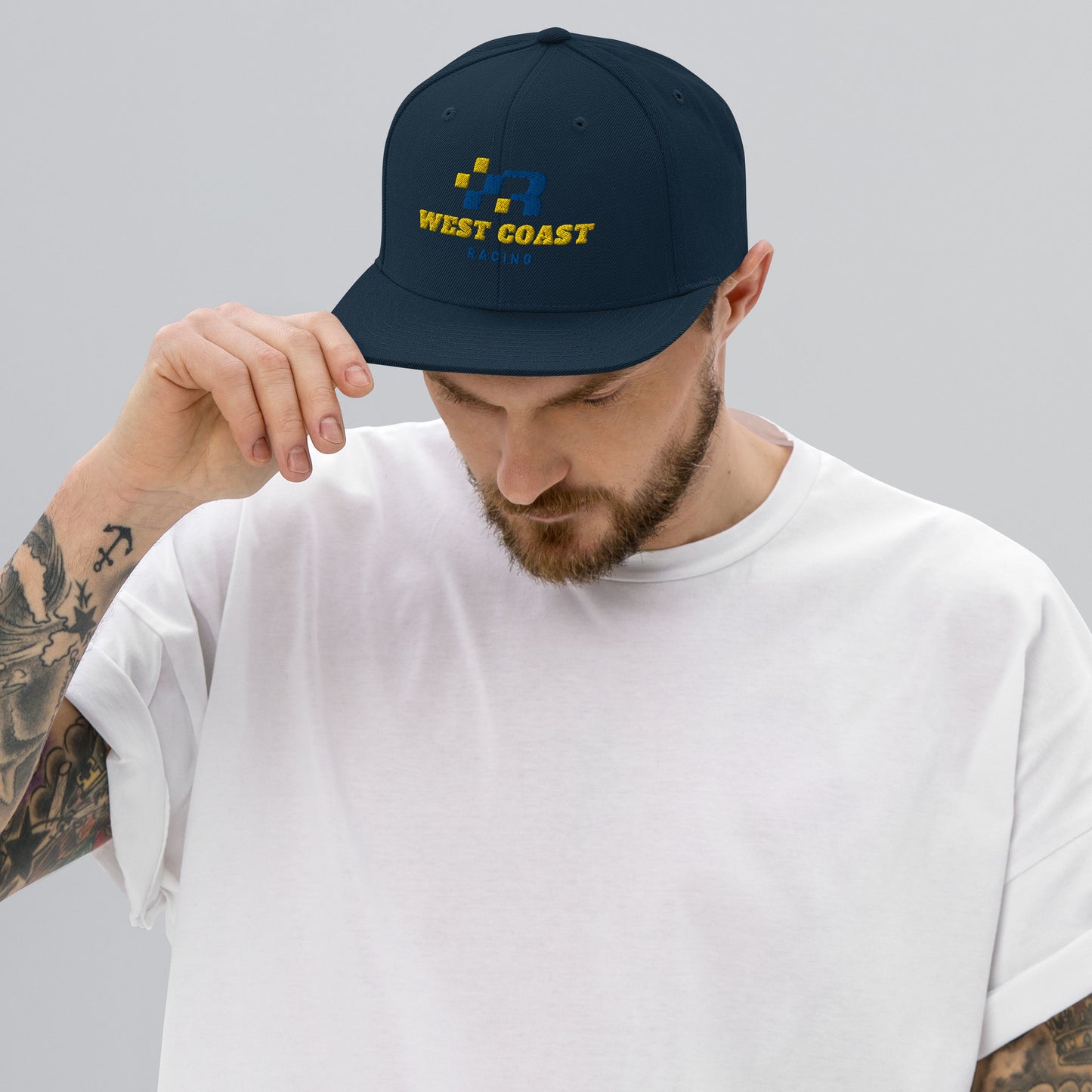 WCR Embroidered Snapback Hat